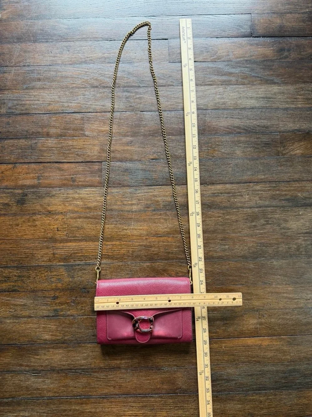 coach tabby burgundy leather